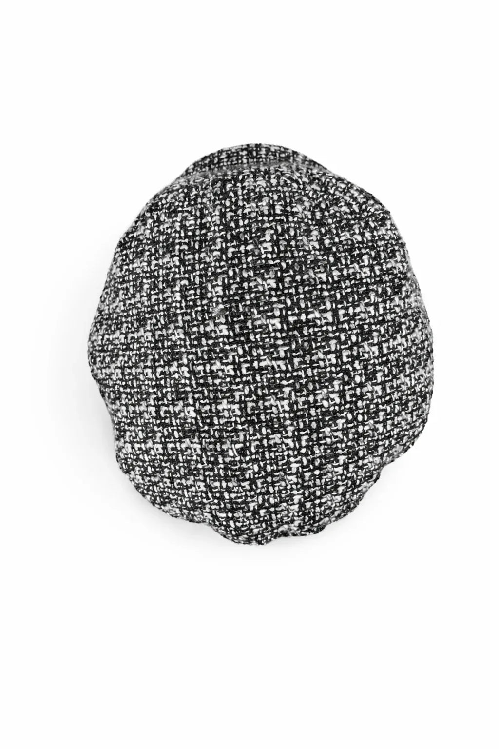Mixit Women's Cadet Hat in Classic Black & White Tweed - Gomix Brands Outlet