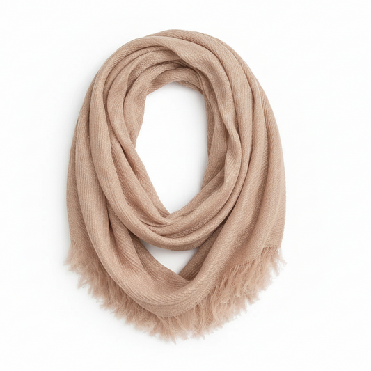 MIXIT Women Solid Glitter Scarf Plain Cotton and Linen Crumpled Scarves Shawls - Gomix Brands Outlet