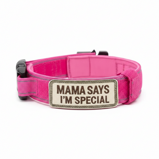 Original Tactical Military Dog Collar Patch – MaMa Says I’m Special - Gomix Brands Outlet