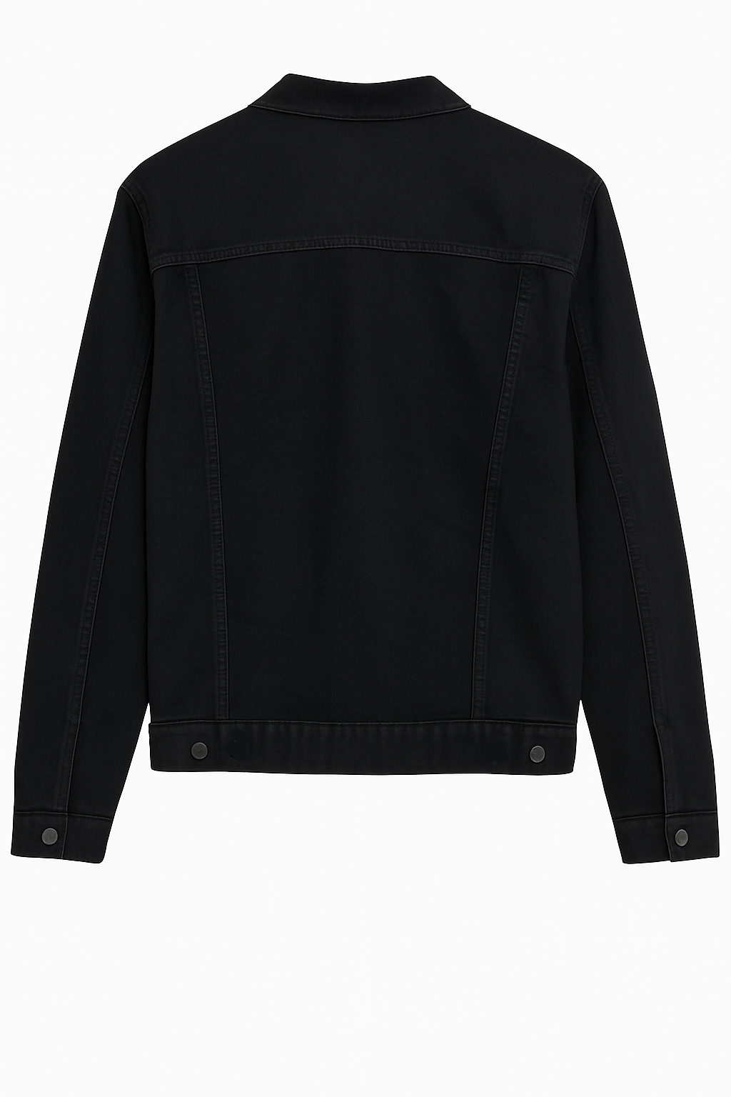 Authentic Primark Black Denim Jacket – Classic Fit, Durable Denim