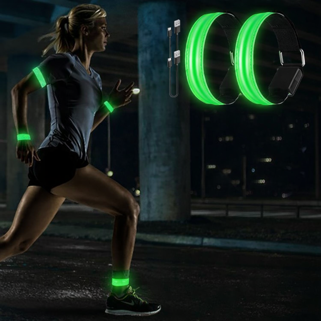 SUPRBIRD Rechargeable LED Reflective Armband
