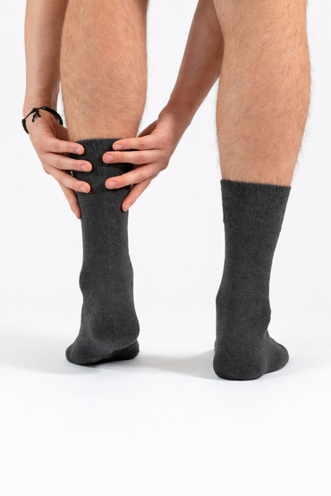 Occulto Men's Elastic-Free Calf Socks – Model Philipp