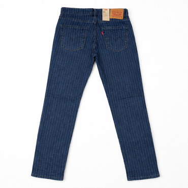 Levi's 511 Pinstripe Slim Stretch Jeans Medium Washed Blue