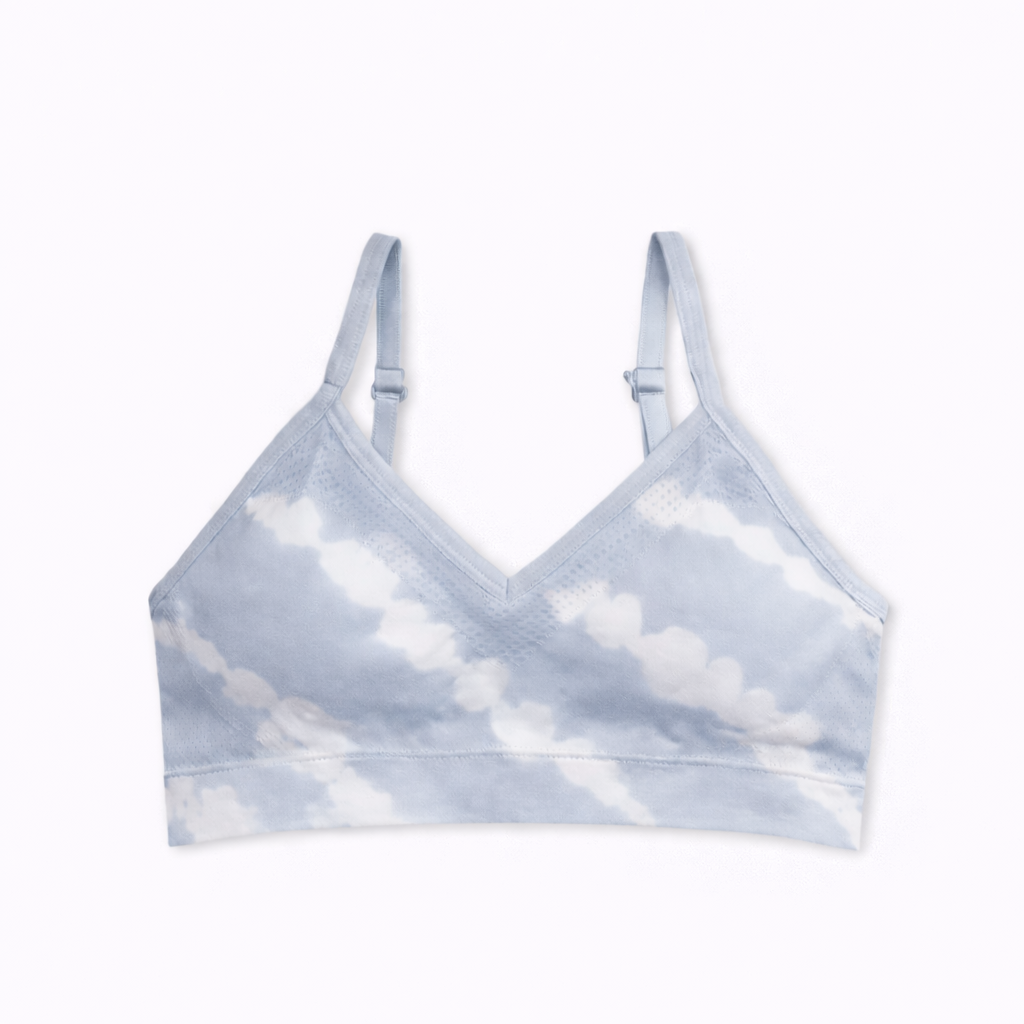 Maidenform Comfortable Moisture-Wicking Tie Dye Sports Bra for Active Workouts