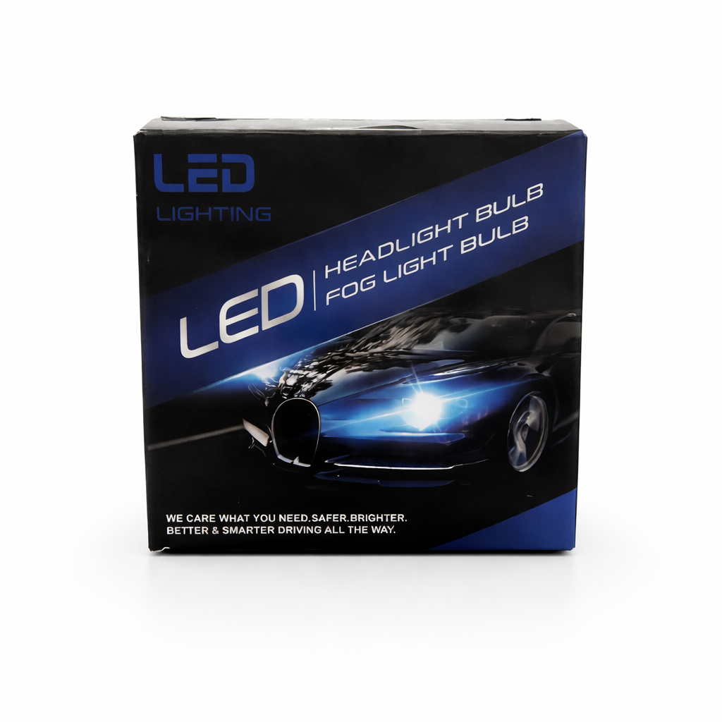 FORSONS H4 Halogen Cool Blue Headlight Bulb Pack of 2