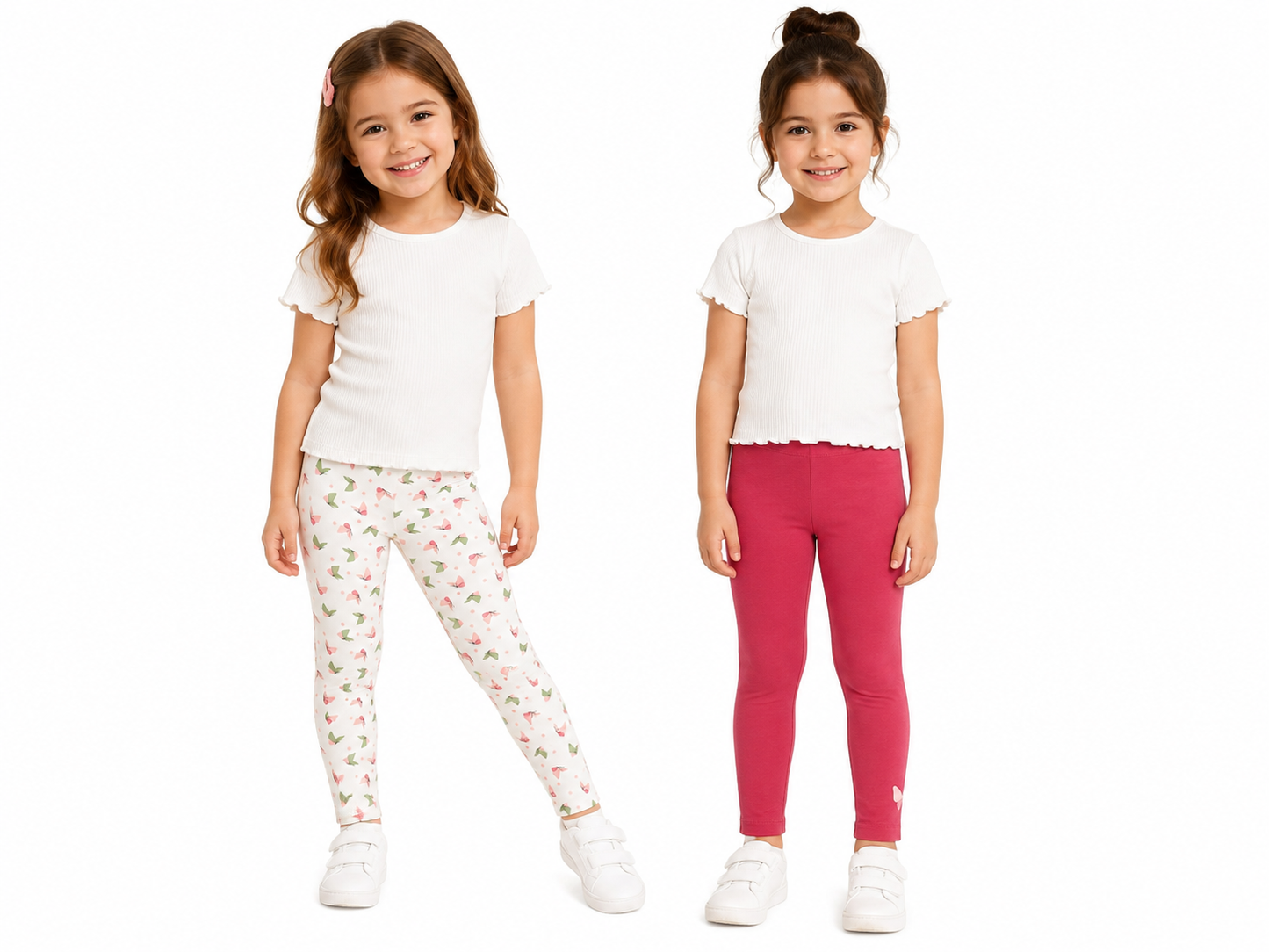 Lupilu Children's Cotton Tights 2-Pack