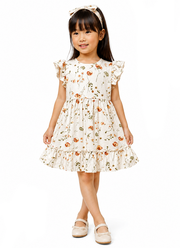 Lupilu Girls' Dress Floral