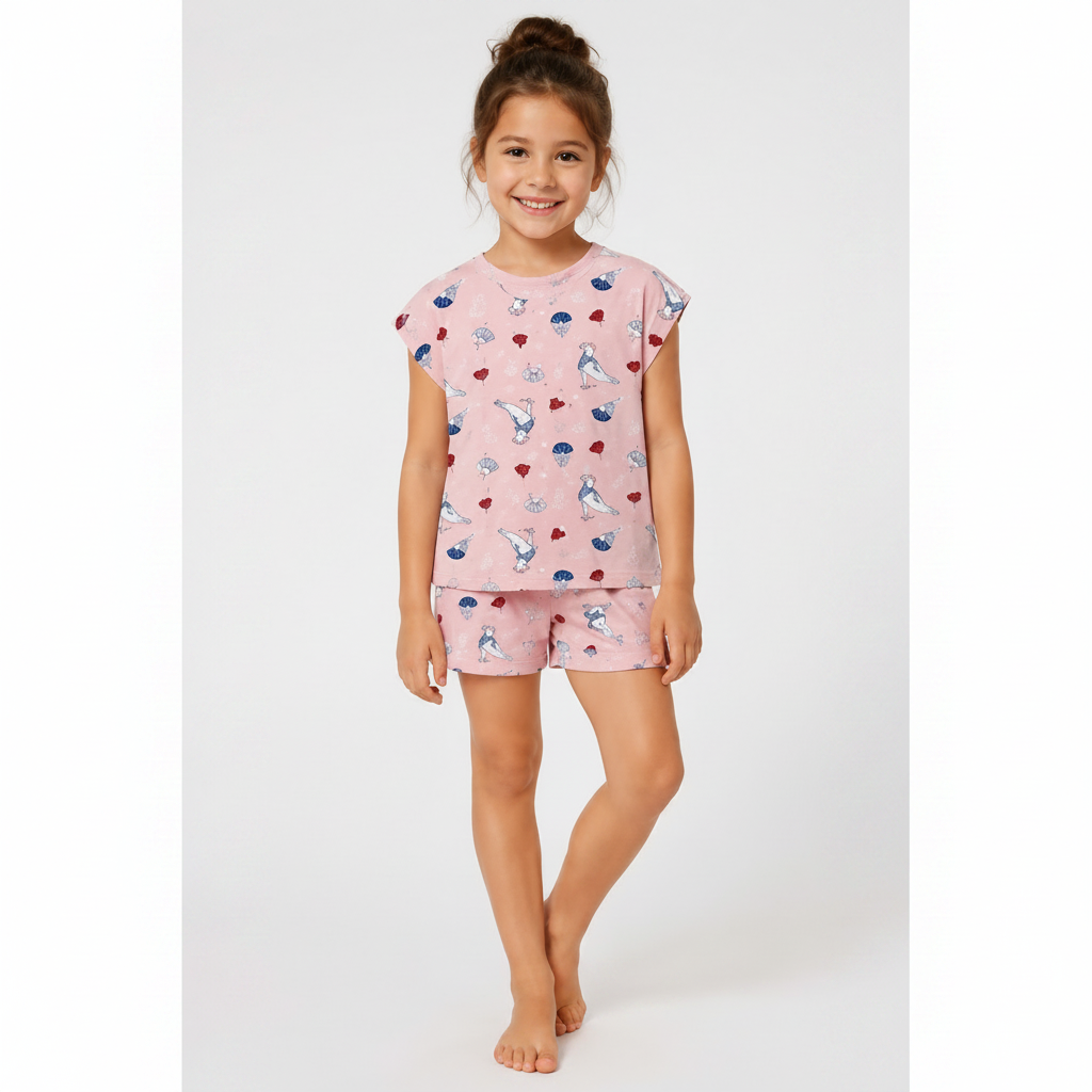 Pepperts! Children's Pink Pyjamas