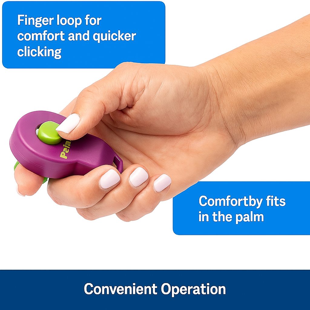 PetSafe Clik-R Dog Training Clicker – Easy and Effective Positive Reinforcement