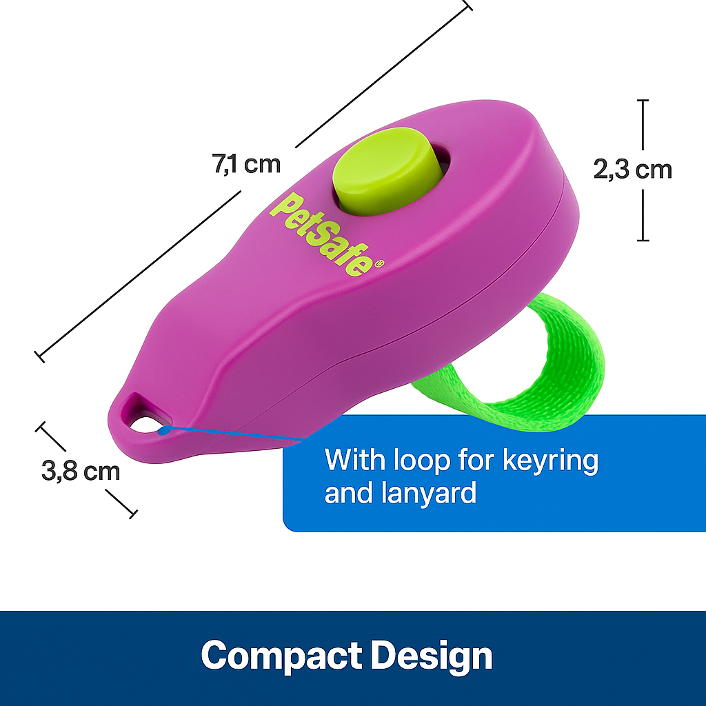 PetSafe Clik-R Dog Training Clicker – Easy and Effective Positive Reinforcement