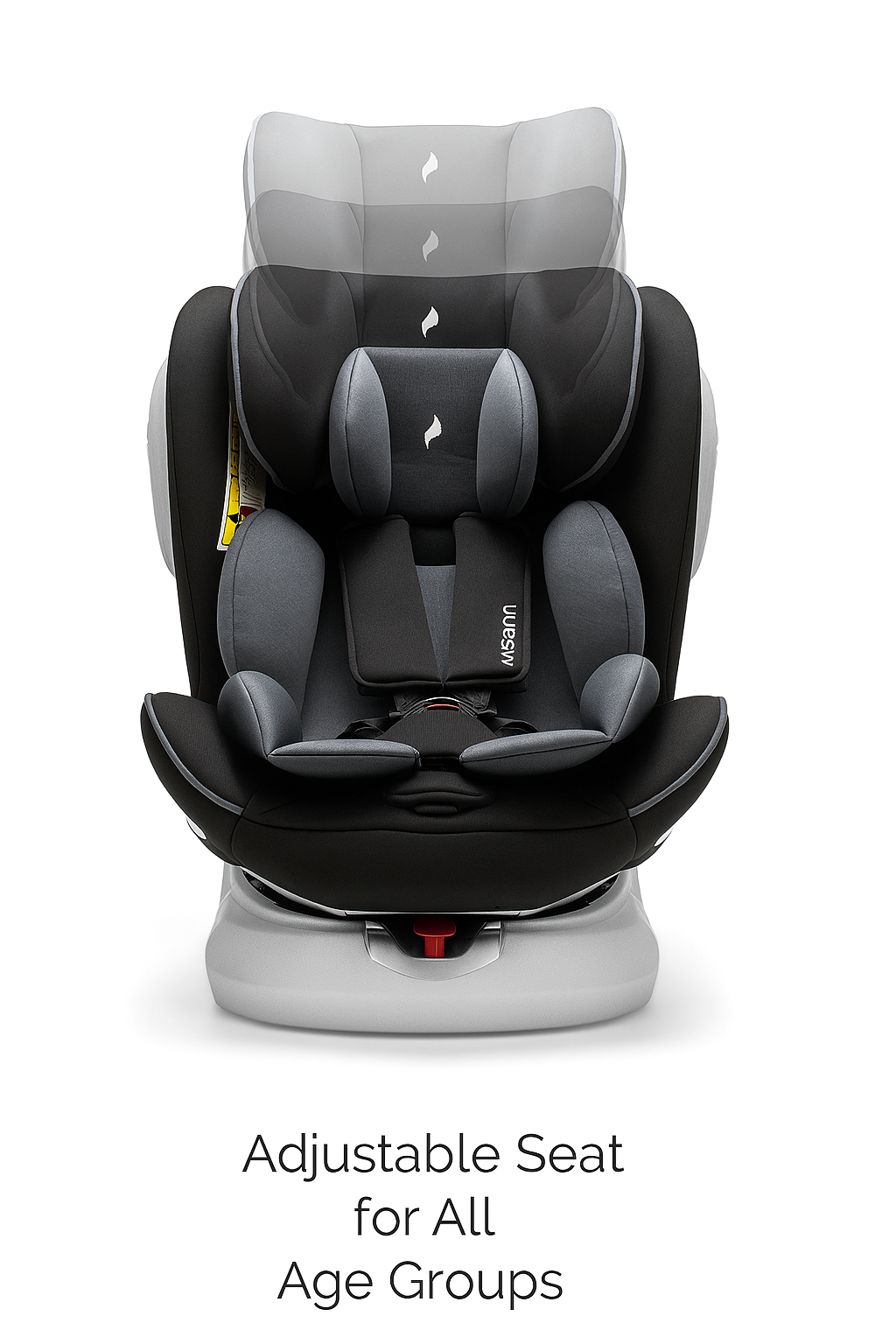 Osann Four360 Car Seat with Isofix, 0-36 kg, Black