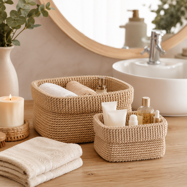 Livarno Home Storage Basket Set 2-Piece
