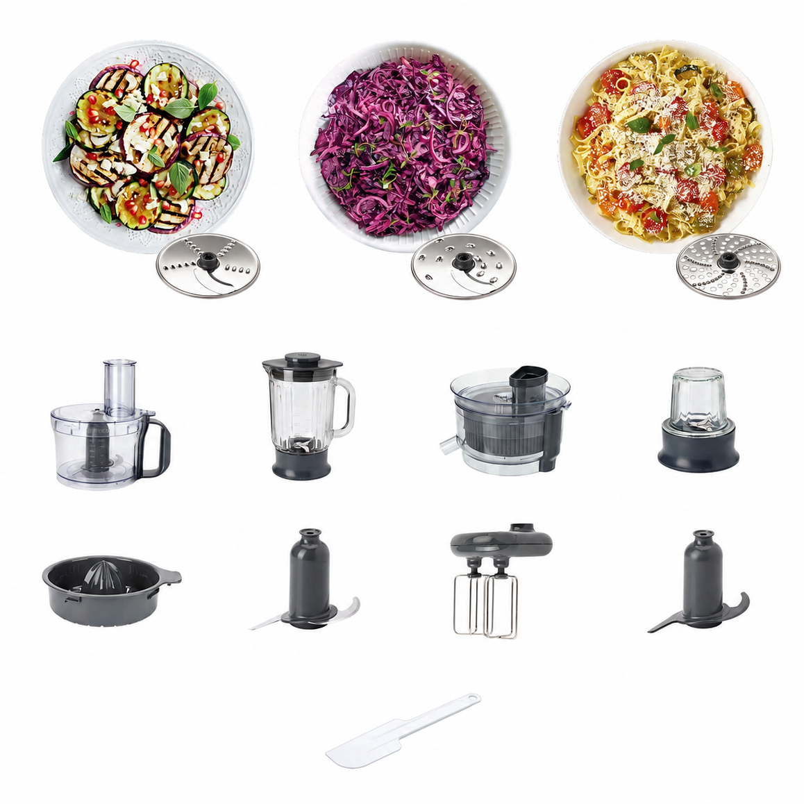 KENWOOD FDM307SS 2.1L 800W White Multifunction Food Processor