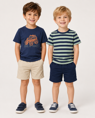lupilu Kids' T-Shirt 2-Pack