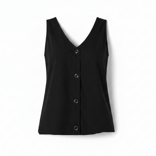 Esmara Button Front Sleeveless Top