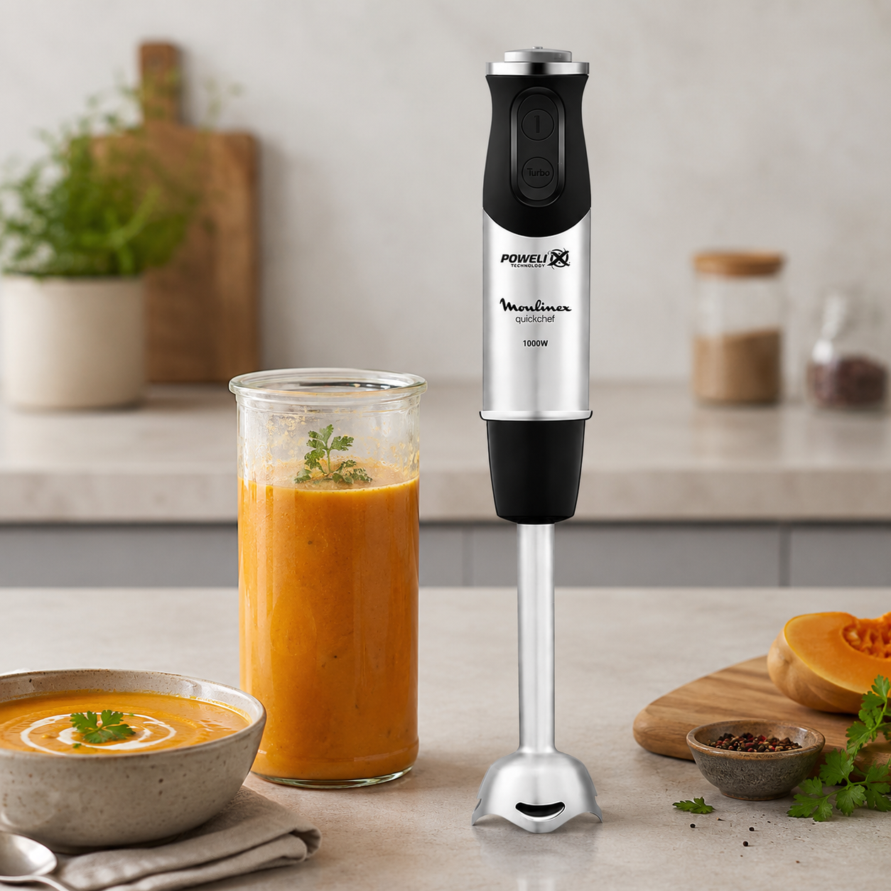 Moulinex Quickchef turbo Hand Blender