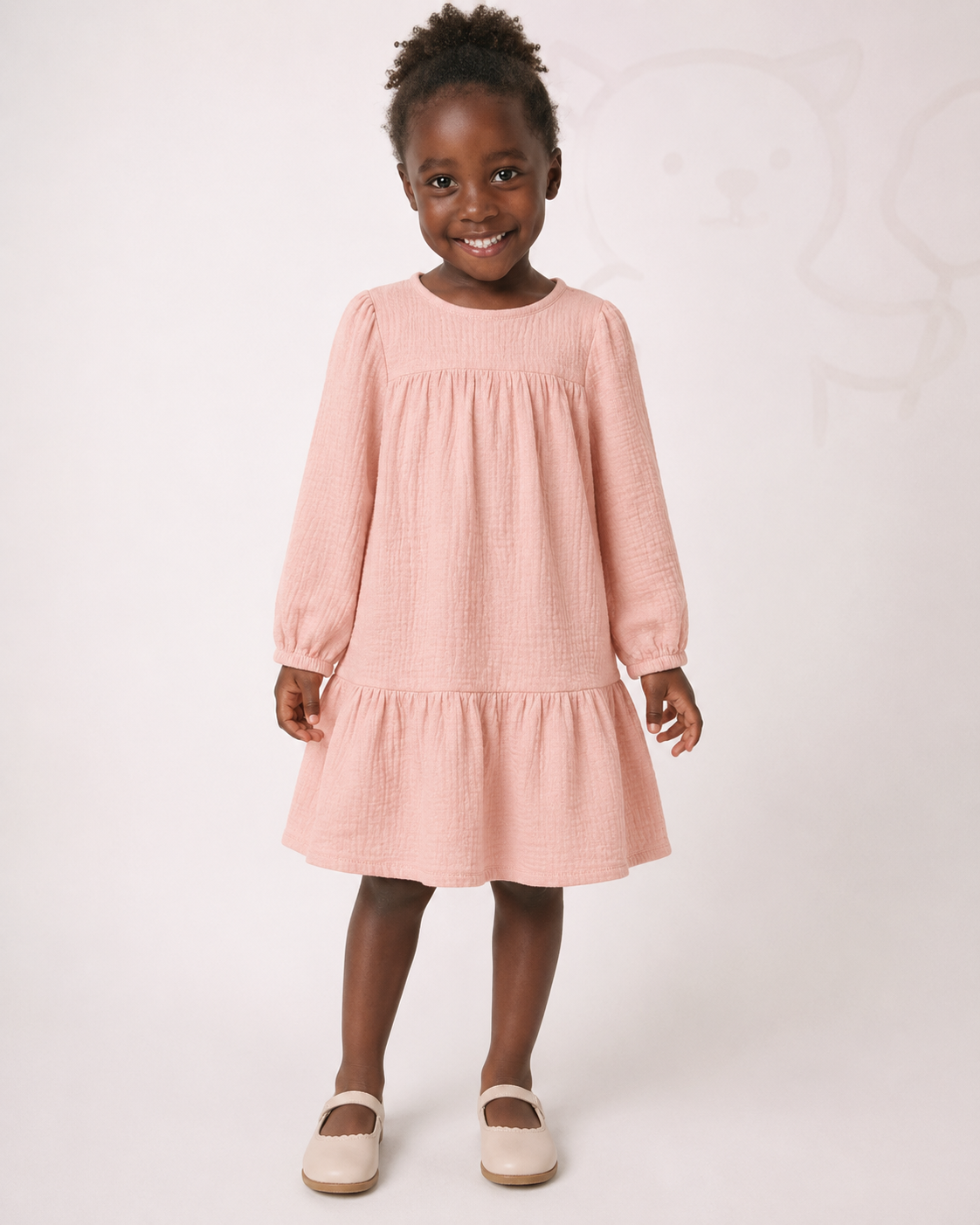 lupilu Delicate Pink Dress Girls