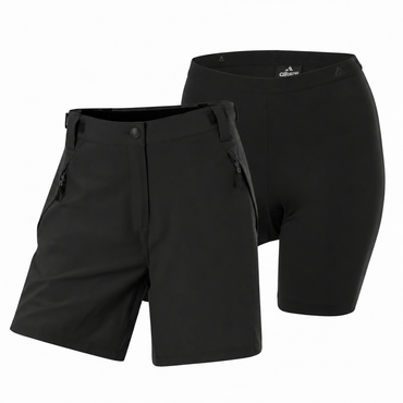 CRIVIT Women's Functional 2-in-1 Pants Menthol