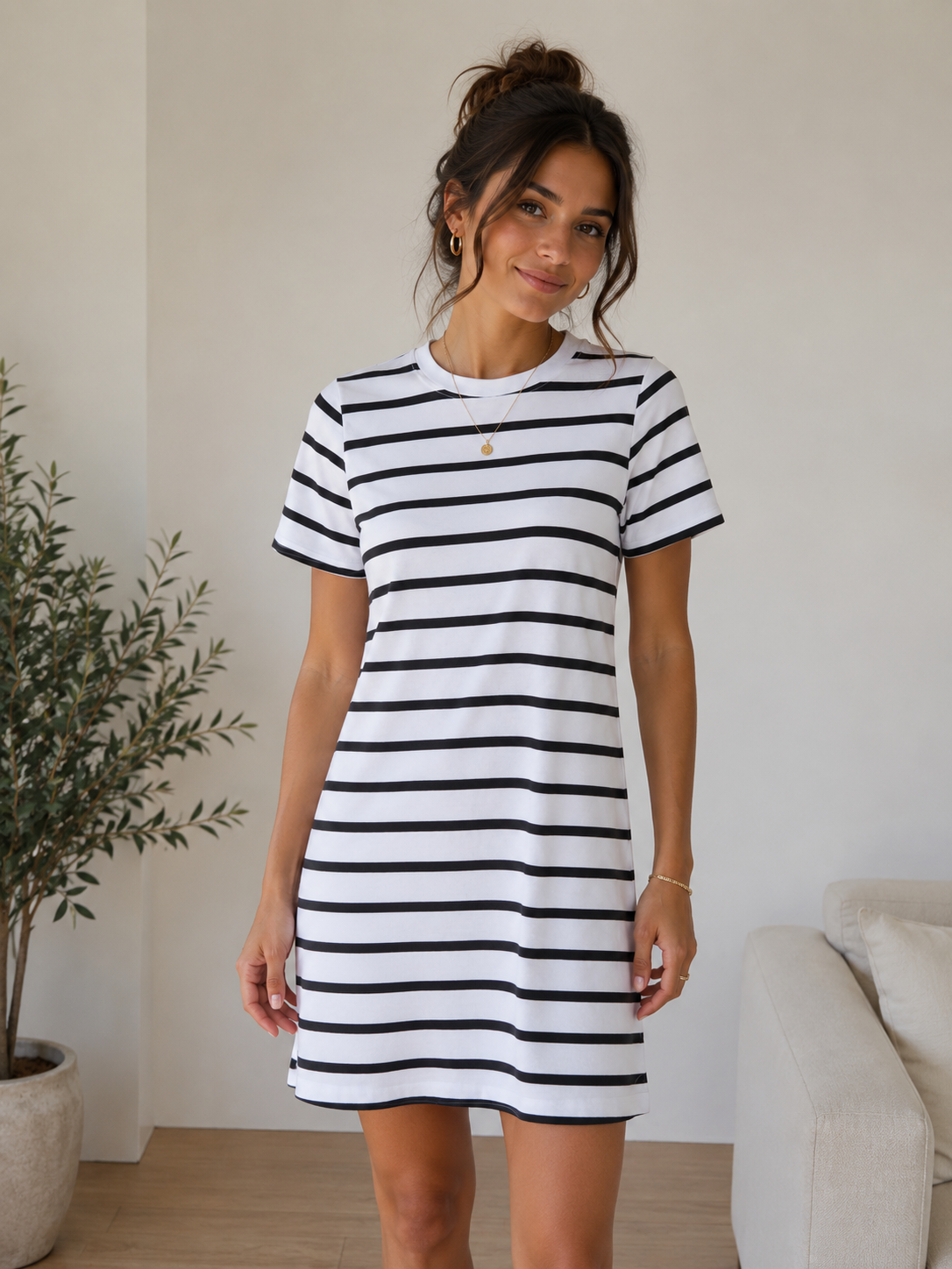 esmara® Women's Long T-Shirt Organic Cotton