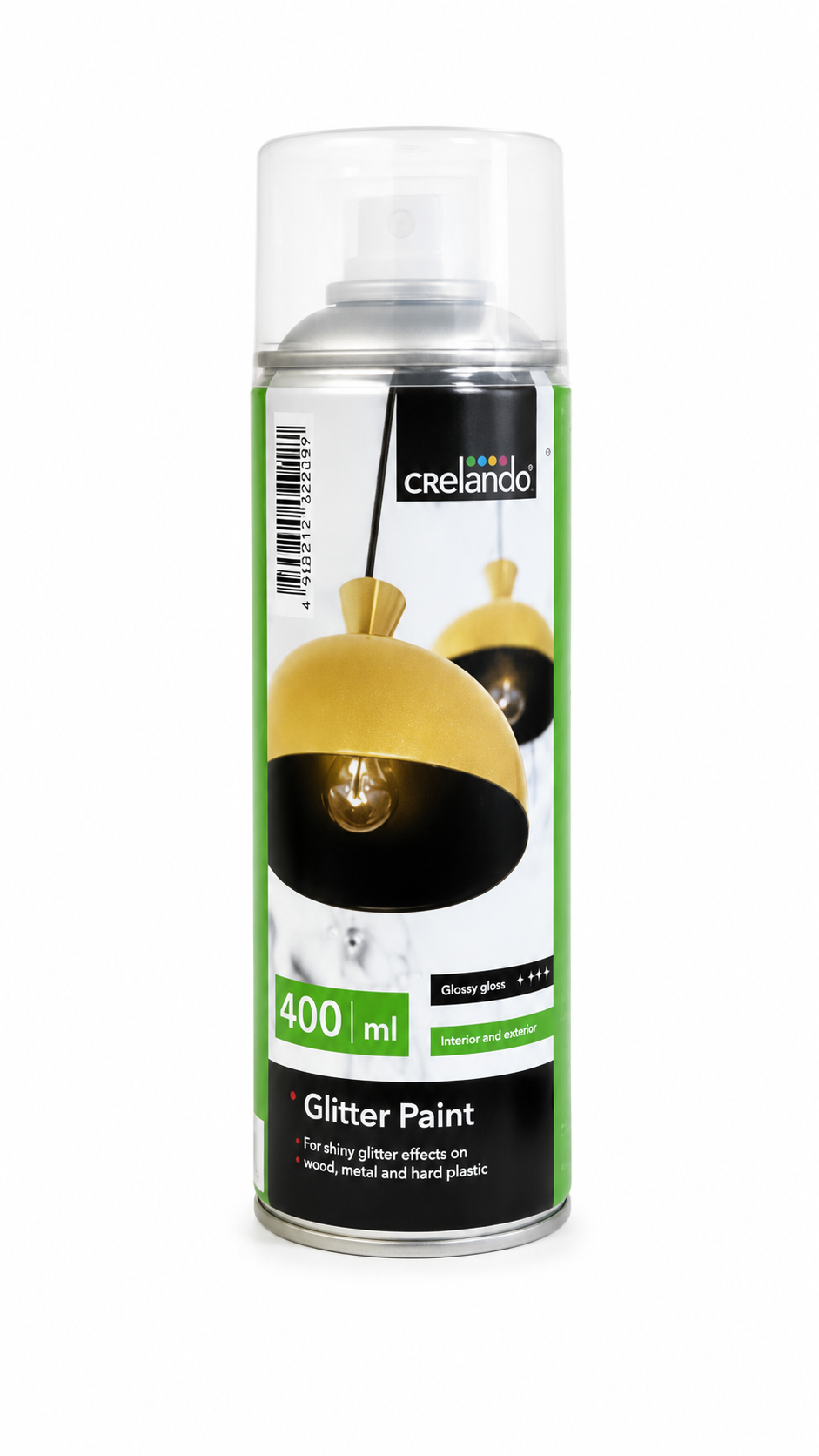 Crelando Glitter Varnish Gloss 400ml