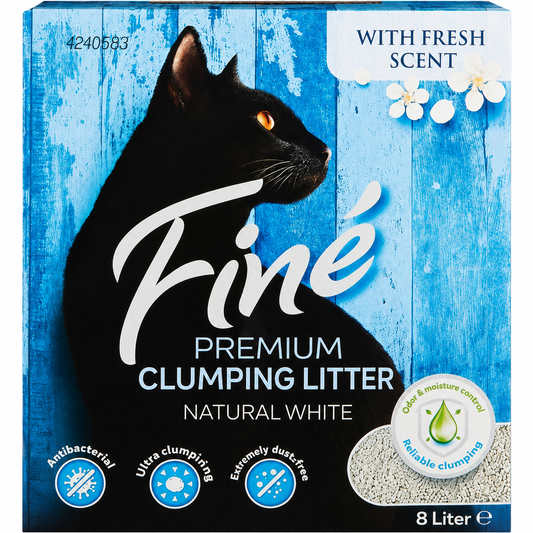 Finé Clump litter Cat Litter 8 Liter Pack