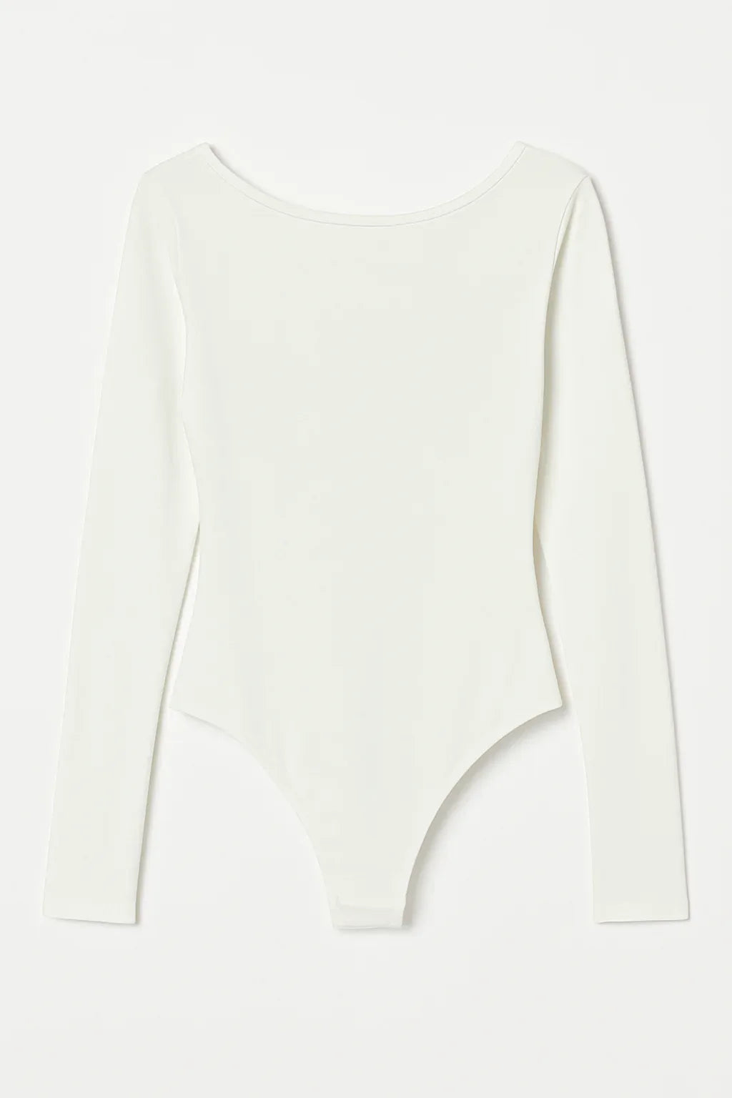 Creamy Long Sleeve Bodysuit with String – Slimming Shapewear - Gomix Brands Outlet