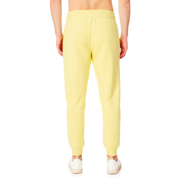 RIPT Essentials Men's Yellow Jog Pants – Soft Brushed Fleece