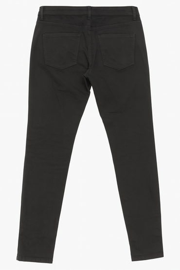 Q/S Women's Black Skinny Fit Denim Jeans with Zipper