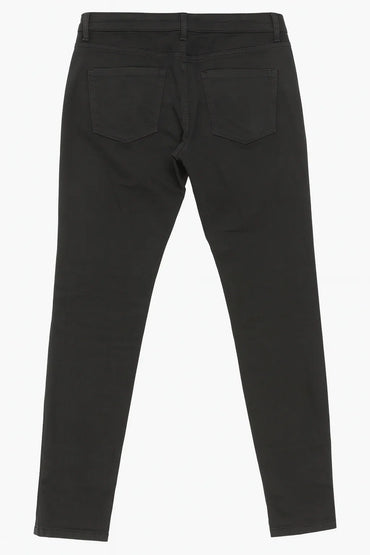 Q/S Women's Black Skinny Fit Denim Jeans with Zipper - Gomix Brands Outlet