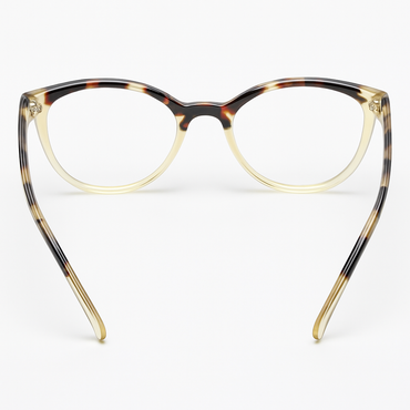 FEISEDY Crystal Cat Eye Blue Light Blocking Reading Glasses