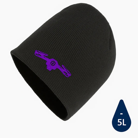 Impact AWARE™ Sustainable Polylana Classic Beanie - Eco-Friendly Black Knit Hat - Gomix Brands Outlet