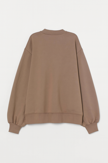 H&M Cozy Fleece Sweatshirt Soft Oversized Style