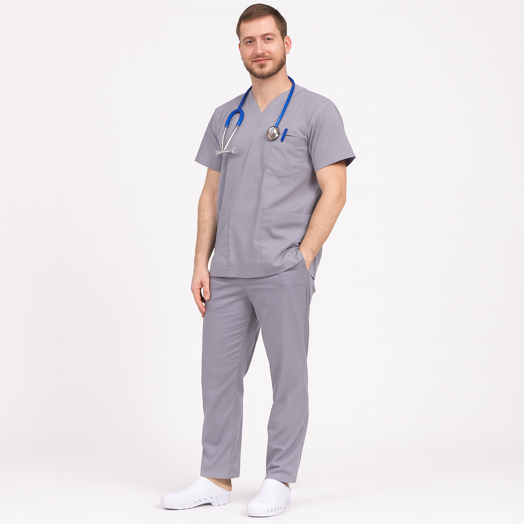 Luxor Non-Perforated Hospital Clogs: Lightweight, Sterilizable, Anti-Slip Medical Footwear