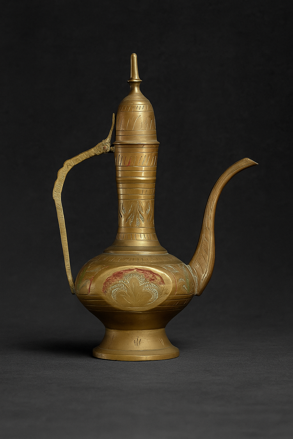 Timeless Elegance – The Handcrafted Brass Dallah of the East