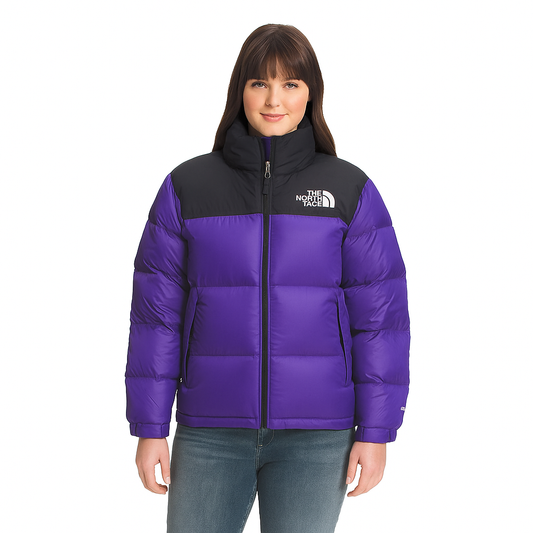 The North Face Nuptse Viola Leather Puffer Jacket for Women