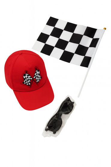 Kids Racer Car Racing Jumpsuit Costume