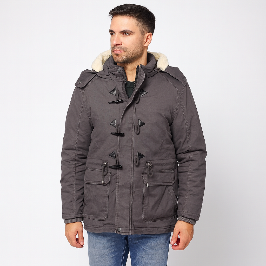 Warm Wantdo unisex Winter Thick Hooded Jacket small