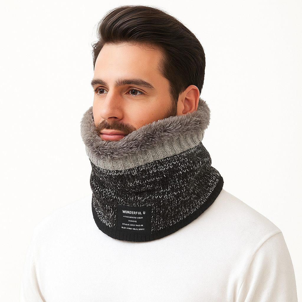 Cozy Acrylic‑Polyester Winter Duppatta Soft Scarf for Women