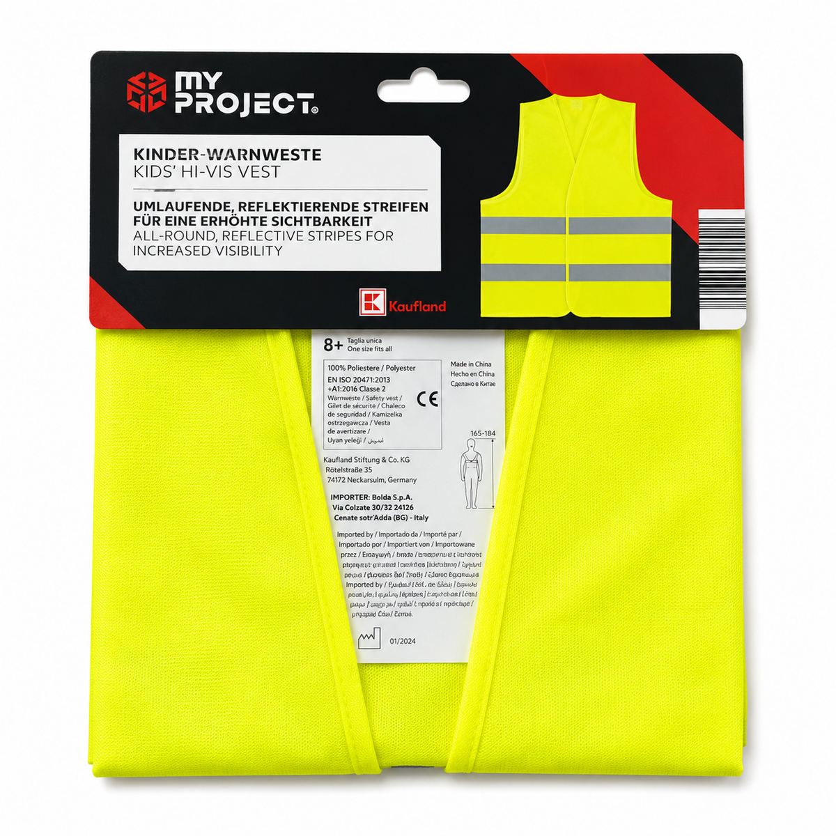 Children's safety high-visibility Vest