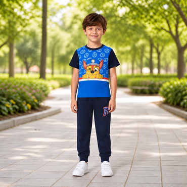 Paw Patrol Kids' Cotton T-Shirt and Pants Set