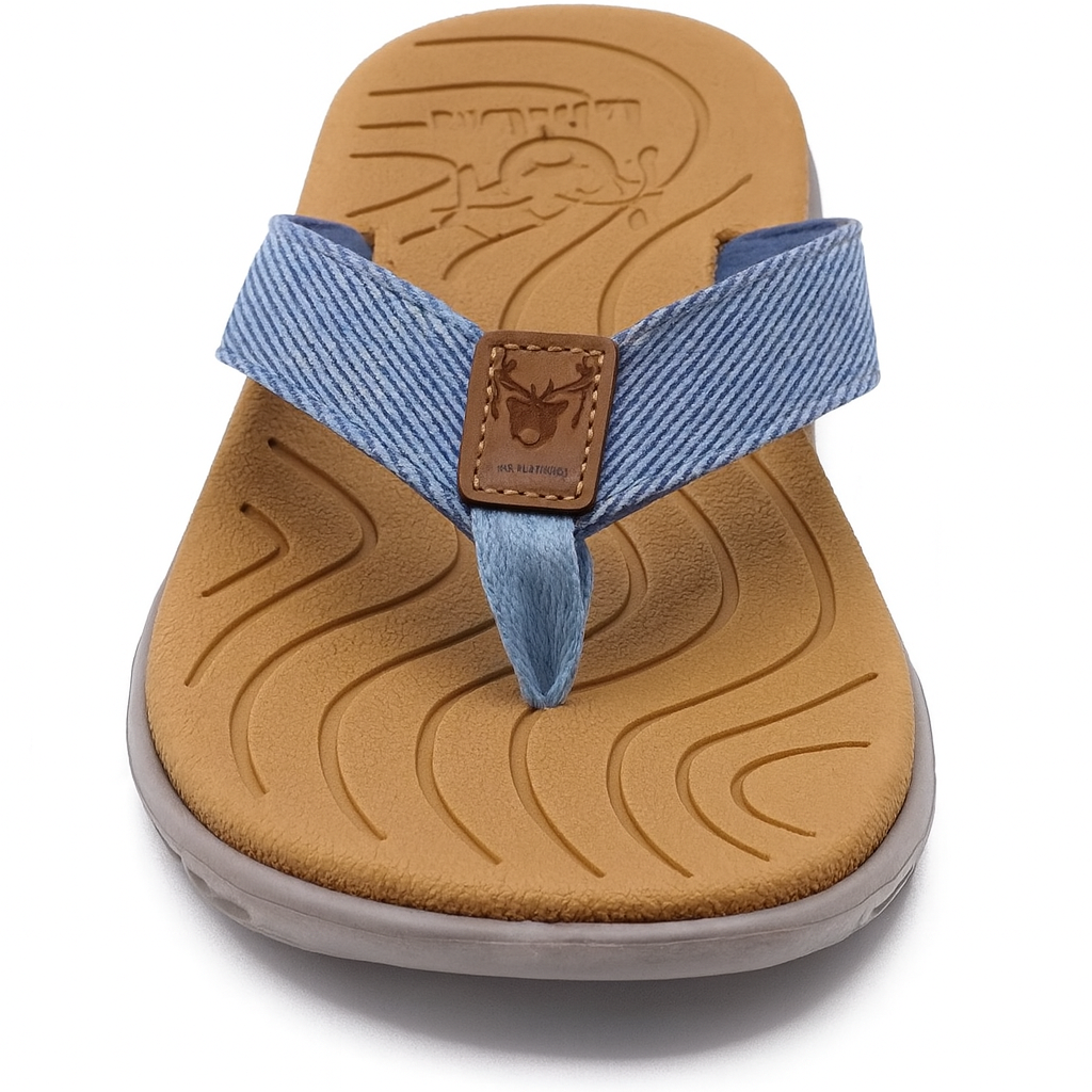 KuaiLu Women's Non-Slip Flip Flop Sandals for Summer Comfort