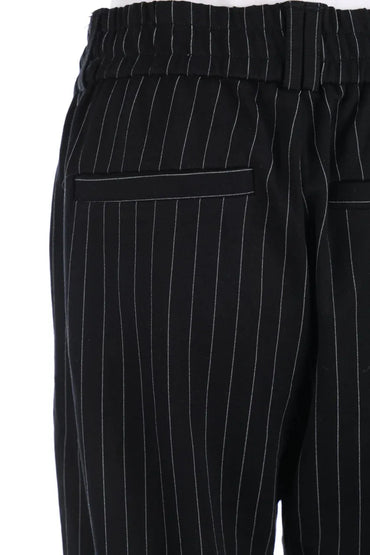 AMISU Women's Comfortable Black Jogger Pants with Drawstring Waist - Gomix Brands Outlet