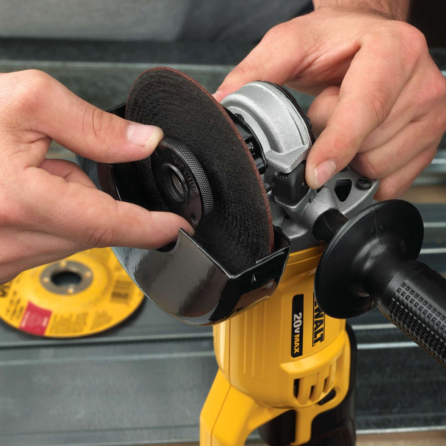 DEWALT 20V MAX 5-Inch Cordless Angle Grinder Tool with Trigger Switch