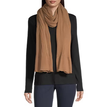 LIZ CLAIBORNE Women Casual Polyester Scarf – Soft Stretch One Size