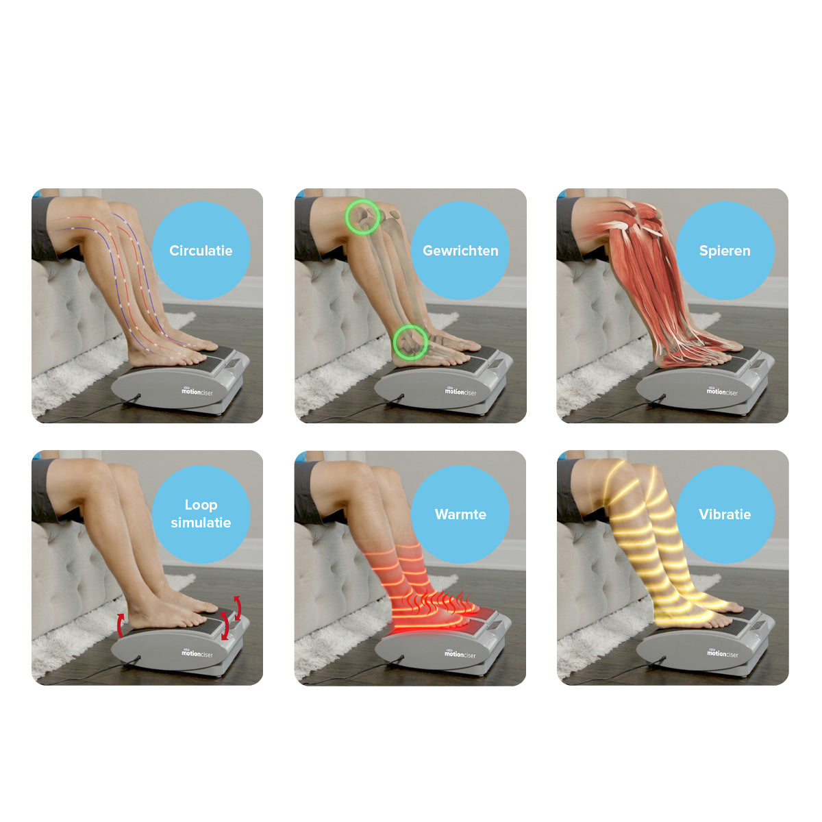 DR‑HO’S MotionCiser Fit Foot Massager with Heat & Arm Bands