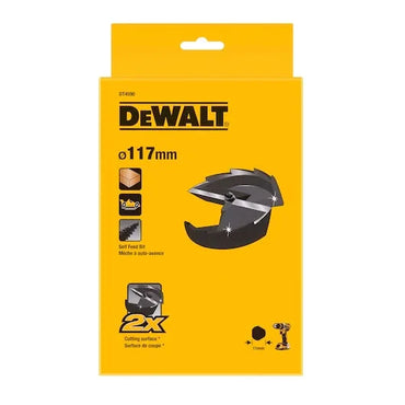 DEWALT EXTREME 117mm Self-Feed Forstner Wood Drill Bit for Hardwood Softwood - Gomix Brands Outlet