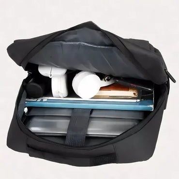 Canva Urban Laptop Backpack with USB Port & Secure Zippers - Gomix Brands Outlet