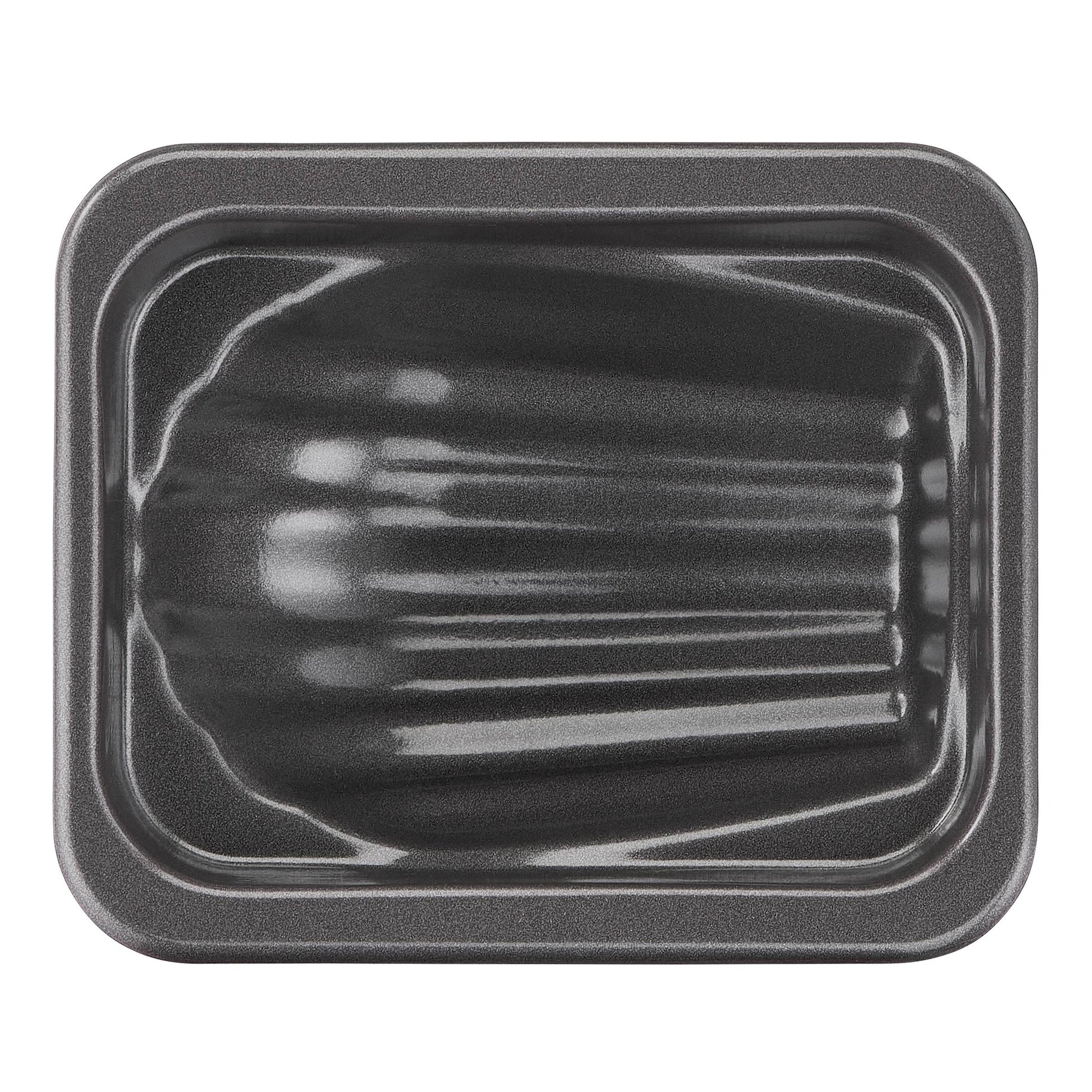 Tefal Creabake 3-Piece Madeleine Molds: Non-Stick Metal Bakeware for Delicious Treats