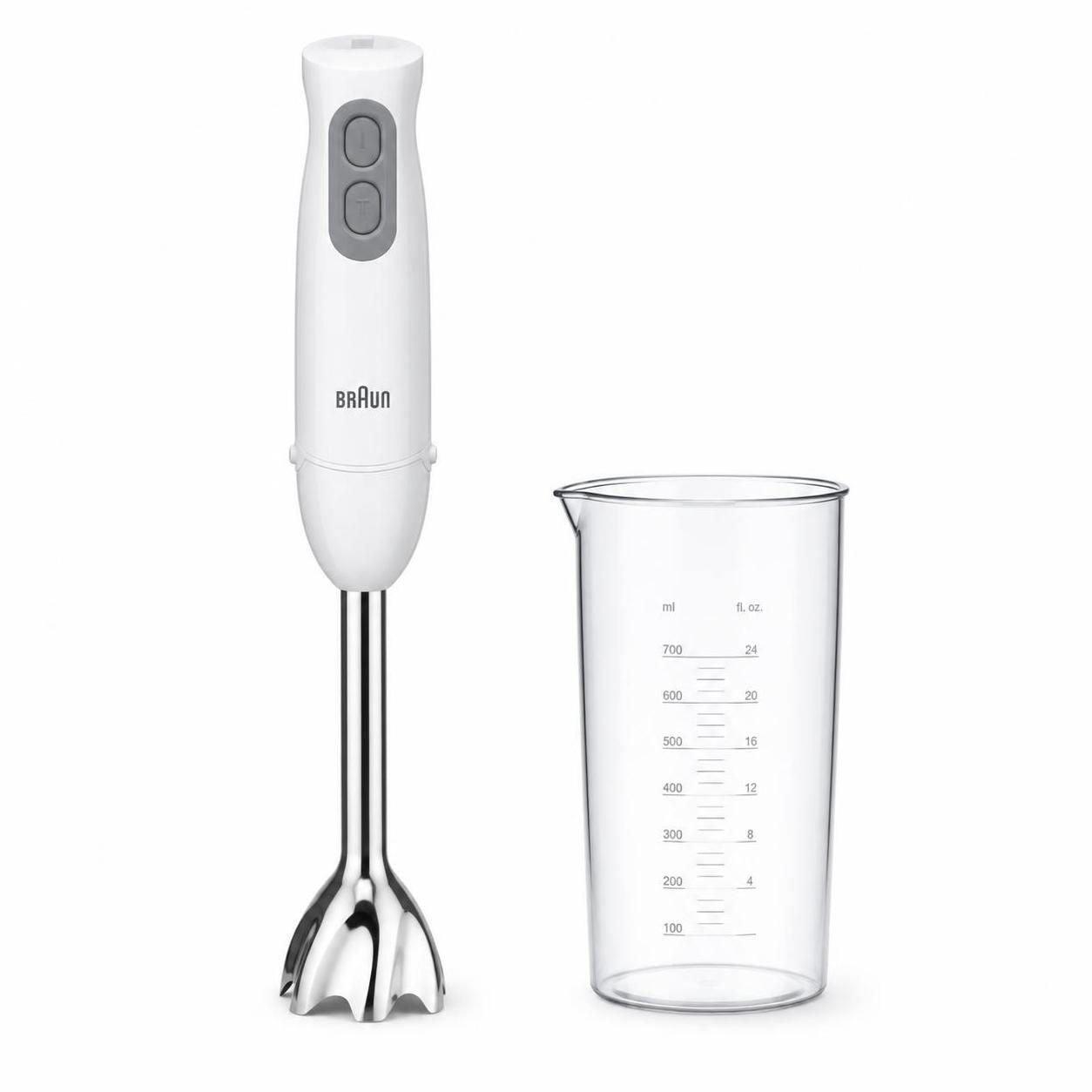 Braun MultiQuick 5 MQ 50.001 M Hand Blender 600ml 1000W White