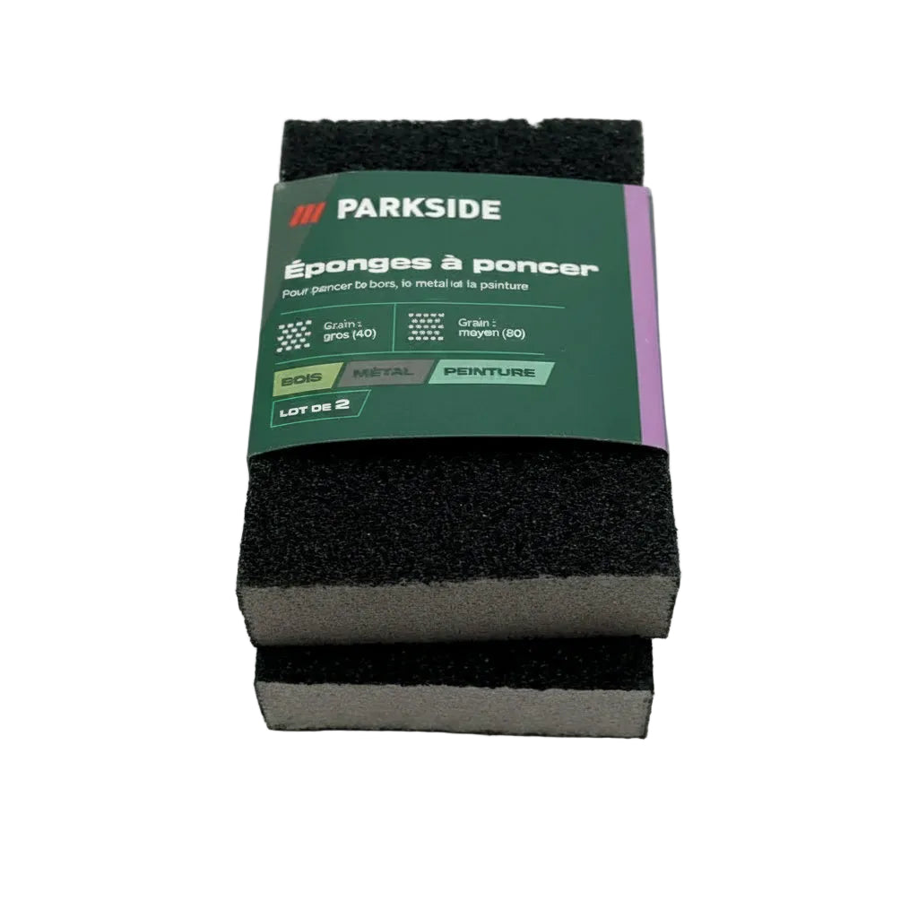 Parkside Double-Sided Sanding Sponge P400/P1000